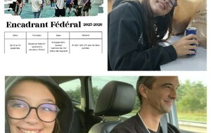 Nina et Ludovic rejoignent l'équipe d'encadrants fédéraux 