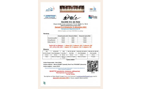 Mandat concours salle DOLE 9 &amp;10 Décembre 2023
